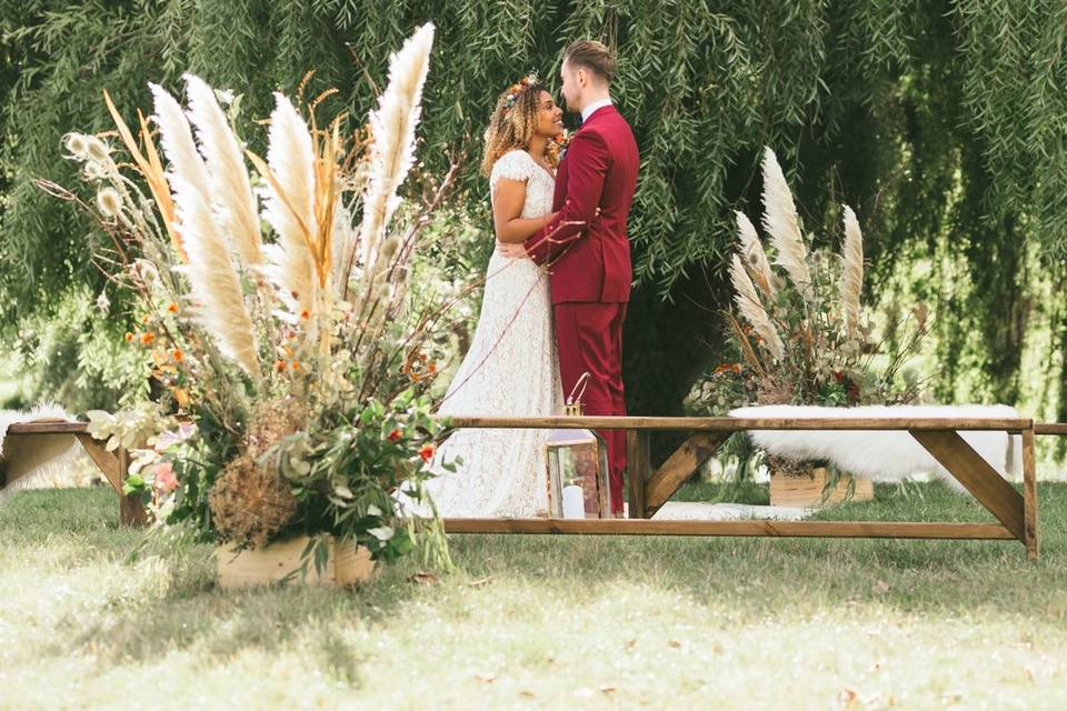 Outdoor Rural Wedding