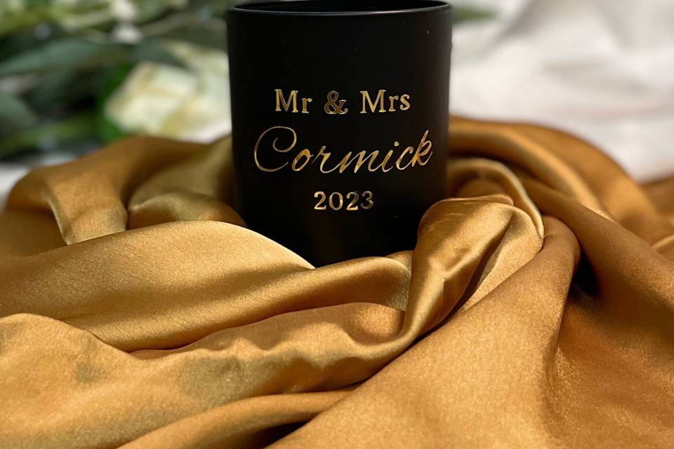 Personalised Candle