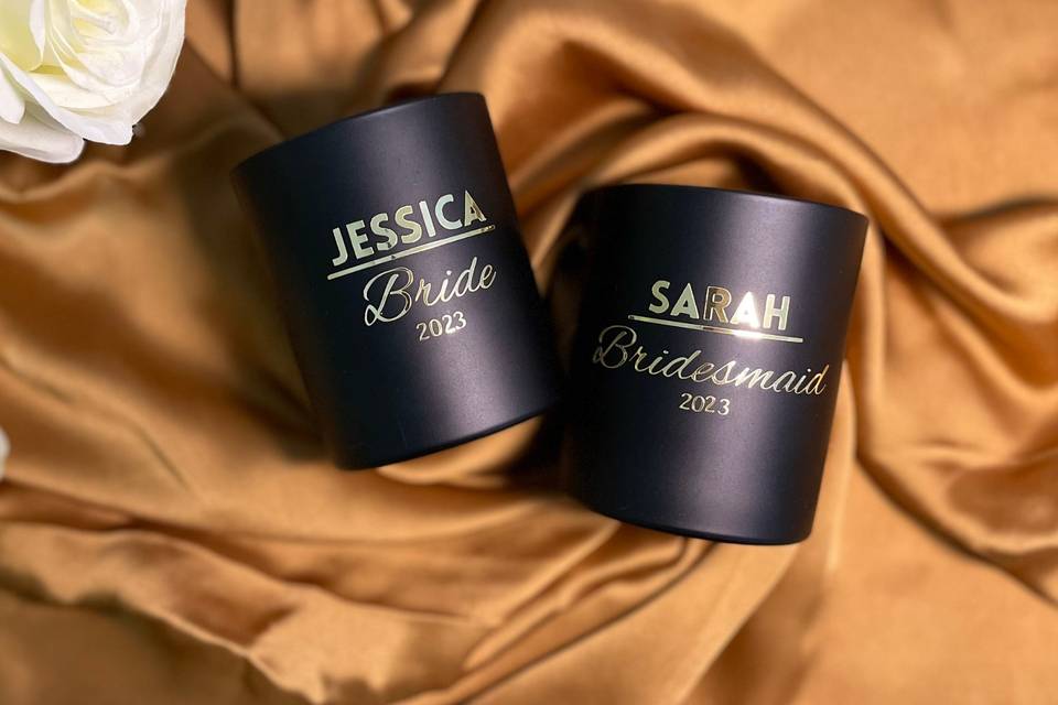 Personalised Gift Candles