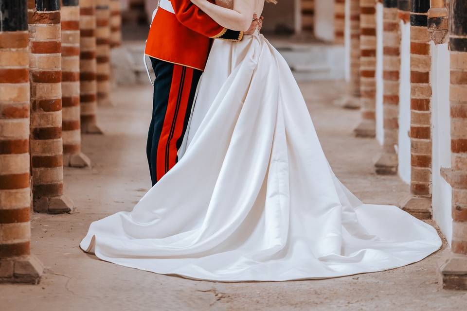 Military wedding