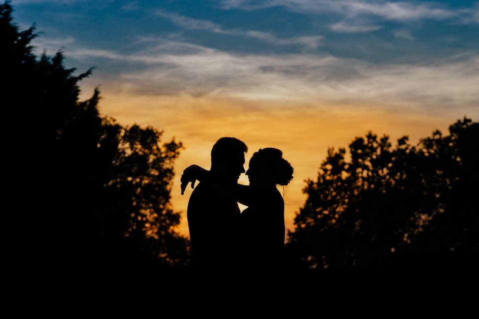 Sunset silhouettes