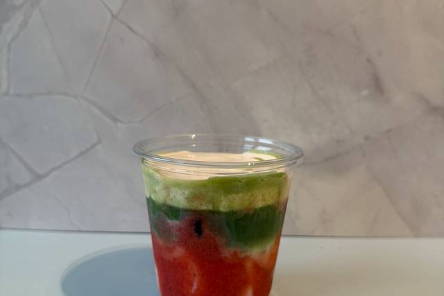 Strawberry and Cream Matcha