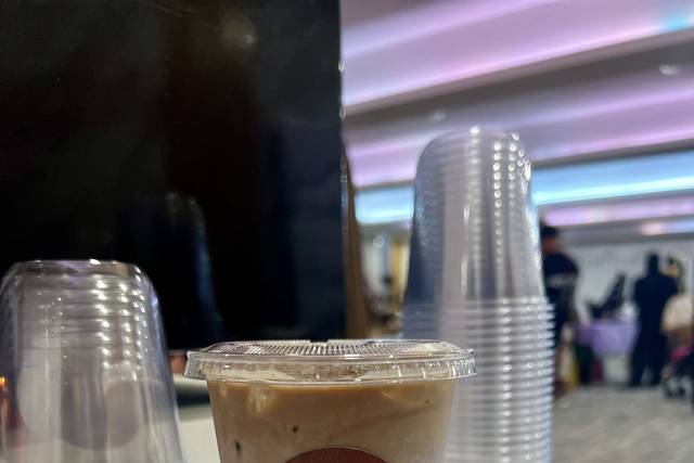 Iced Ube Latte