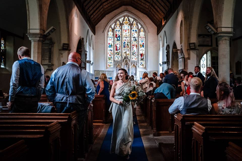 Signing the register