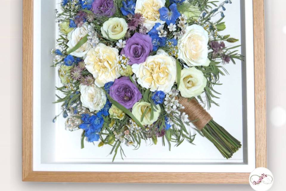 Preserved hand tied bouquet