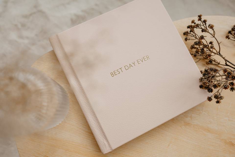 Fine Art Album in Blush