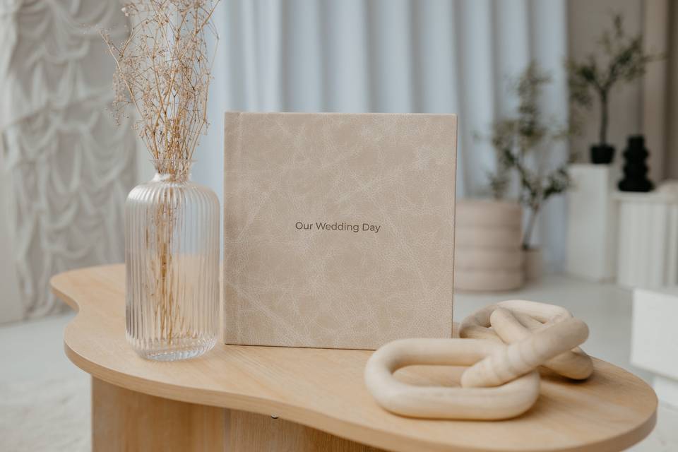 Matted Album in Sandstone