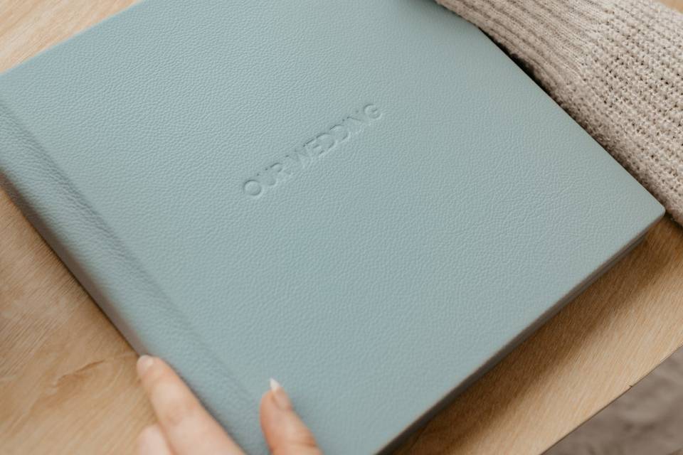 Fine Art Album in Regency Blue