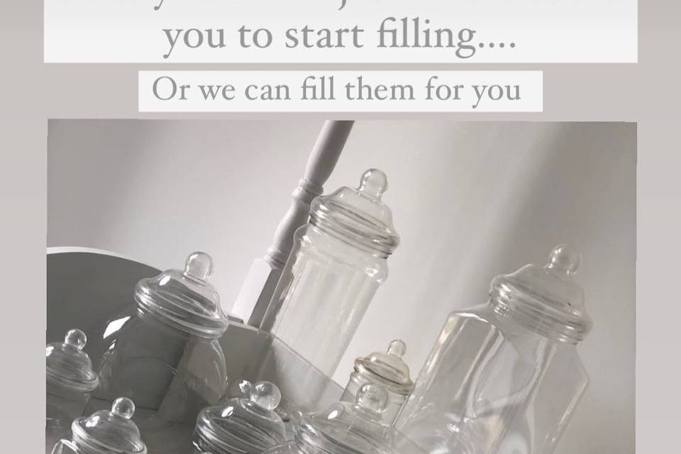 Jars and tongs