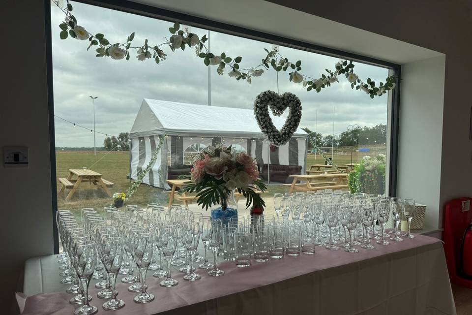 Plenty of room for a marquee