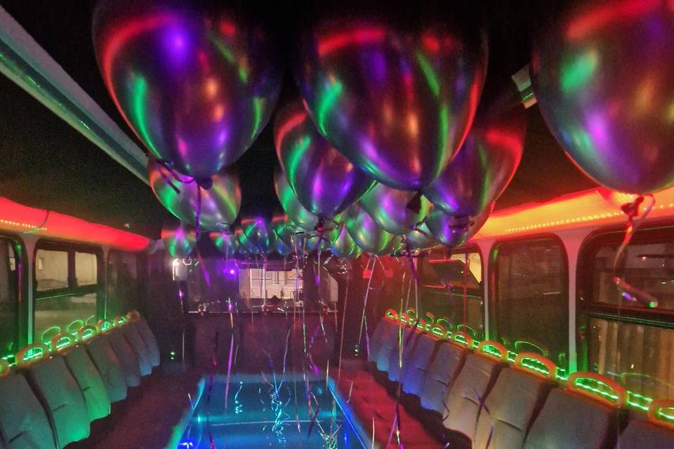 Interior and extras provided