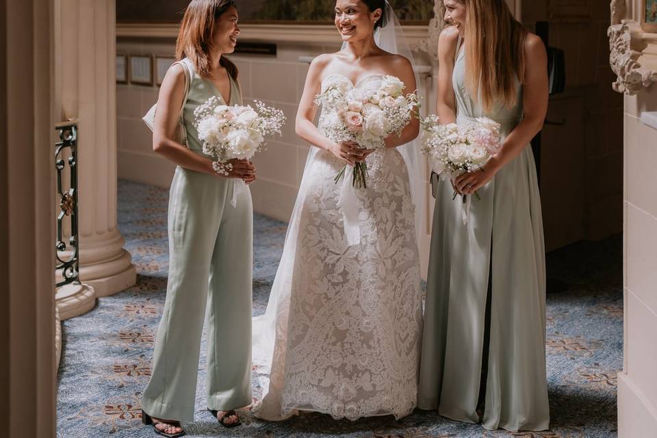 Lovely bridesmaids