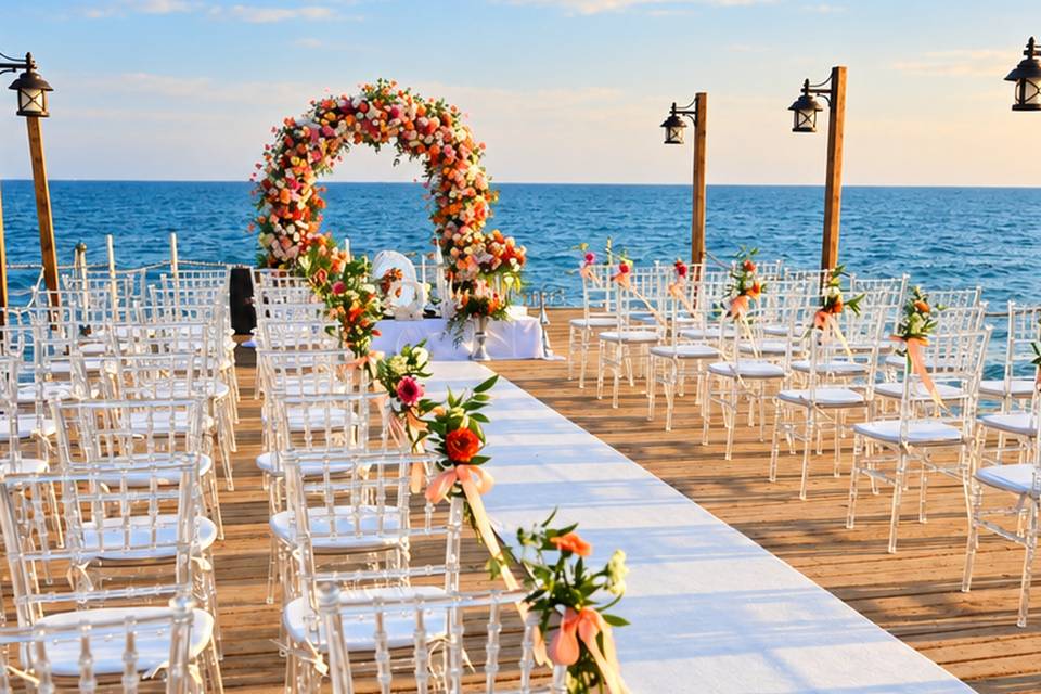Beach Pier Ceremony Antalya