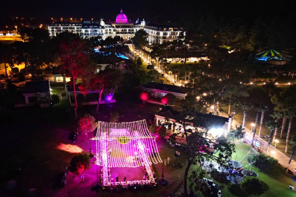 Resort wedding