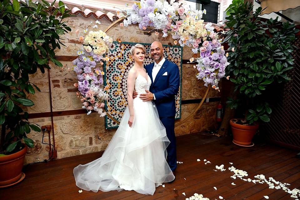 Romantic Wedding Portrait