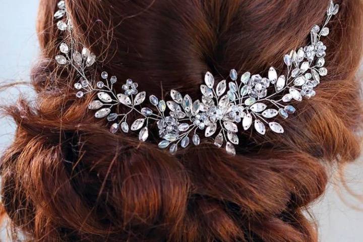 Marquise Crystal Hair Vine.£65
