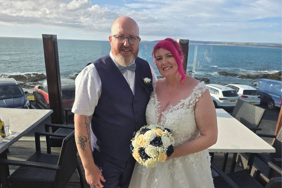 Couple with Ocean Views