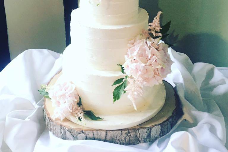 Buttercream textured Wedding