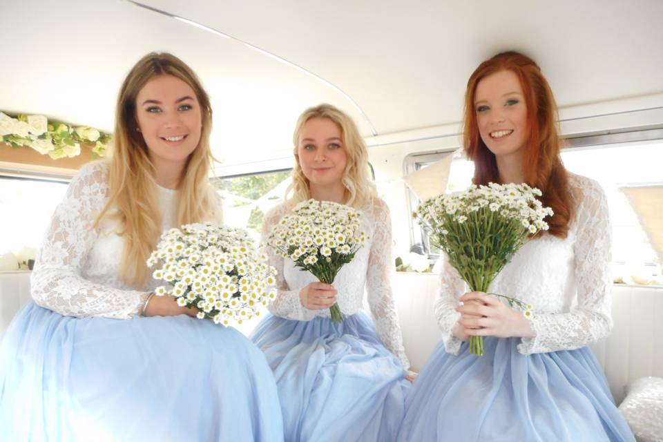 Beautiful bridesmaids