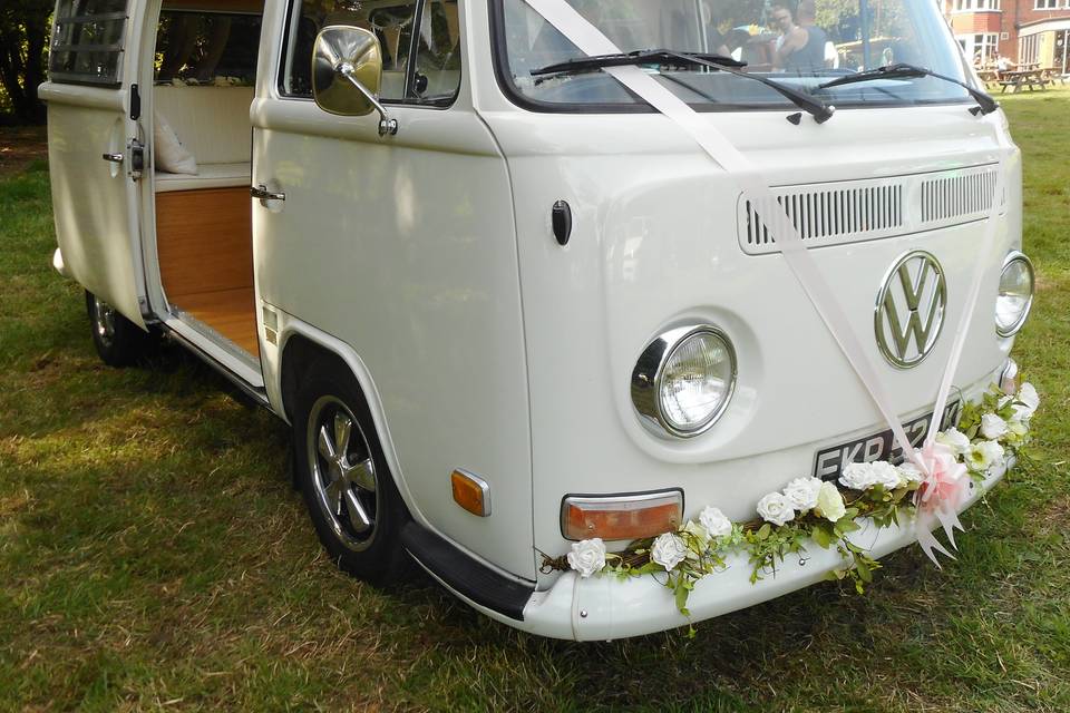 Lillie the ivory campervan