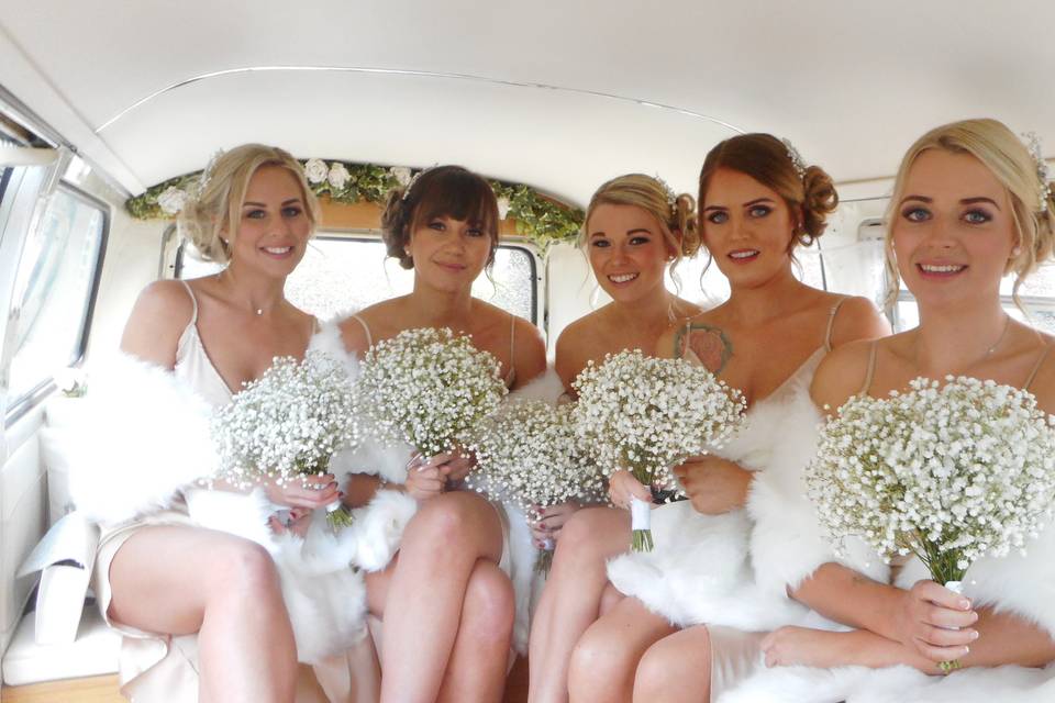 Bridesmaids in Lillie