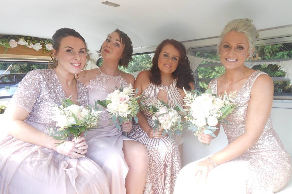 Bridesmaids in Lucy