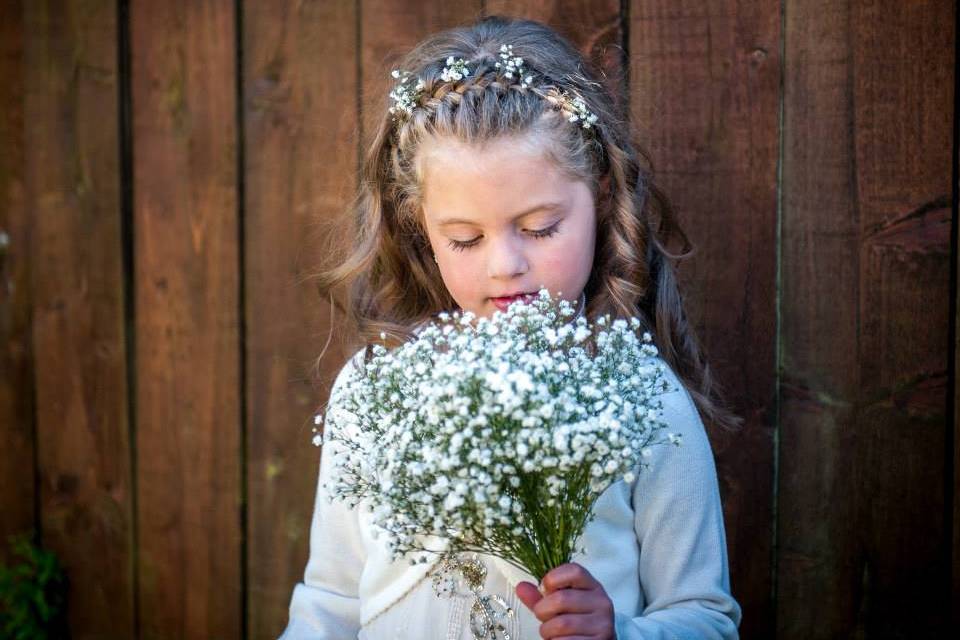 Little flower girl