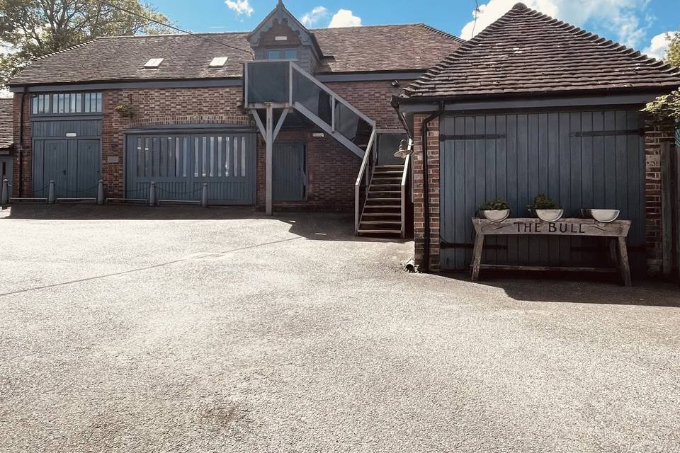 Converted barn building