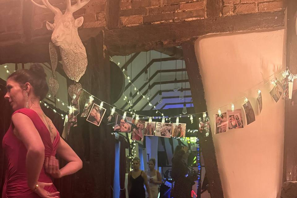 Dance floor area