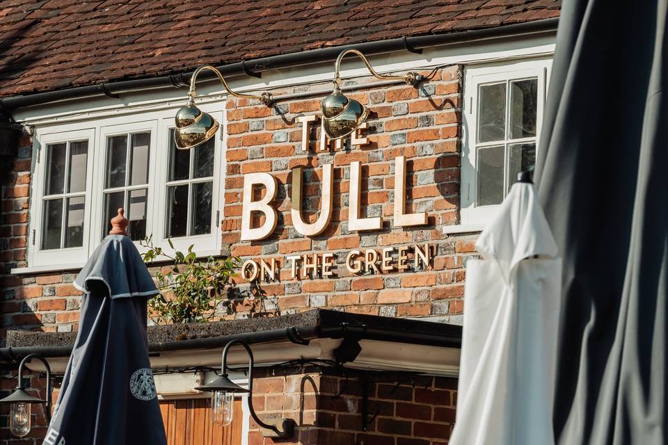 Main front of pub