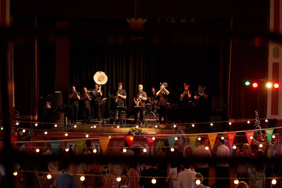 Band in the Main Hall