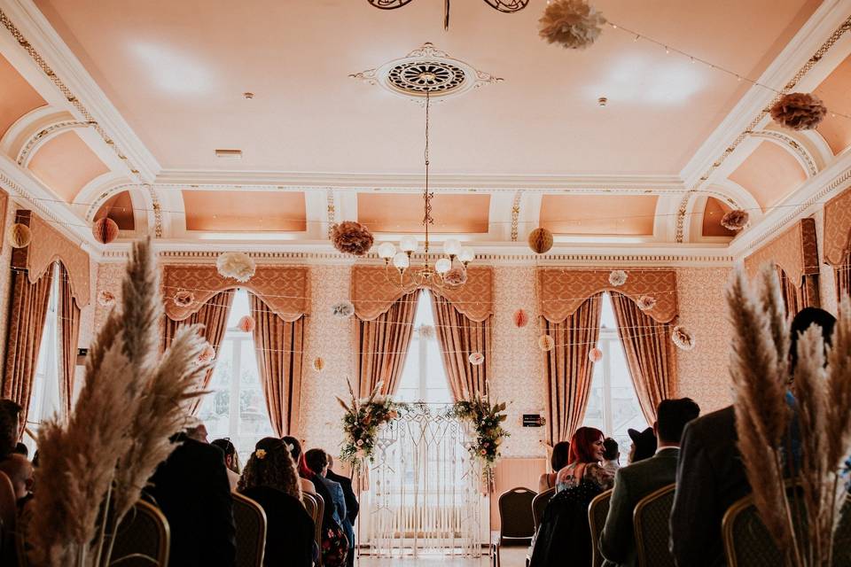 York Room ceremony