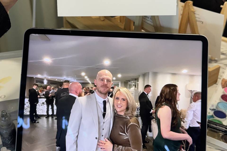 Live Wedding Guest Paintings