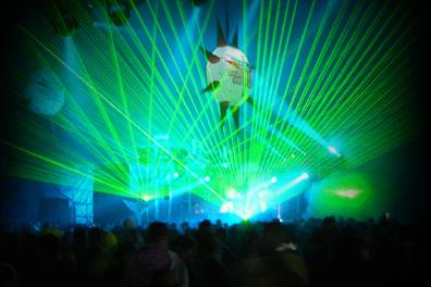 Club event lasers