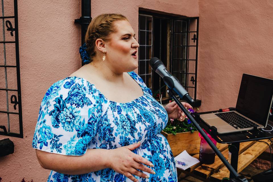 Ceremony at the family home