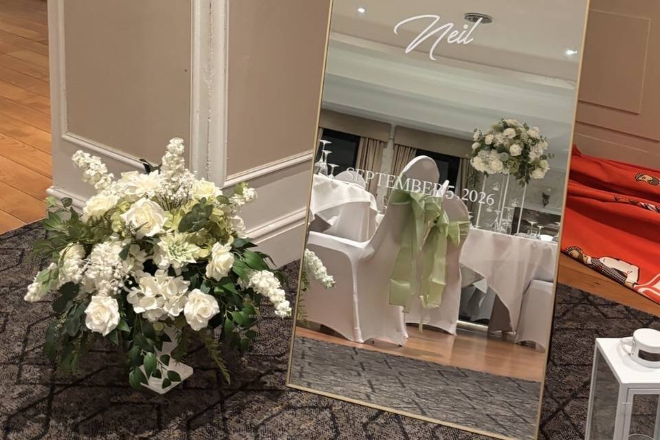 Mirror by Bouticut Events