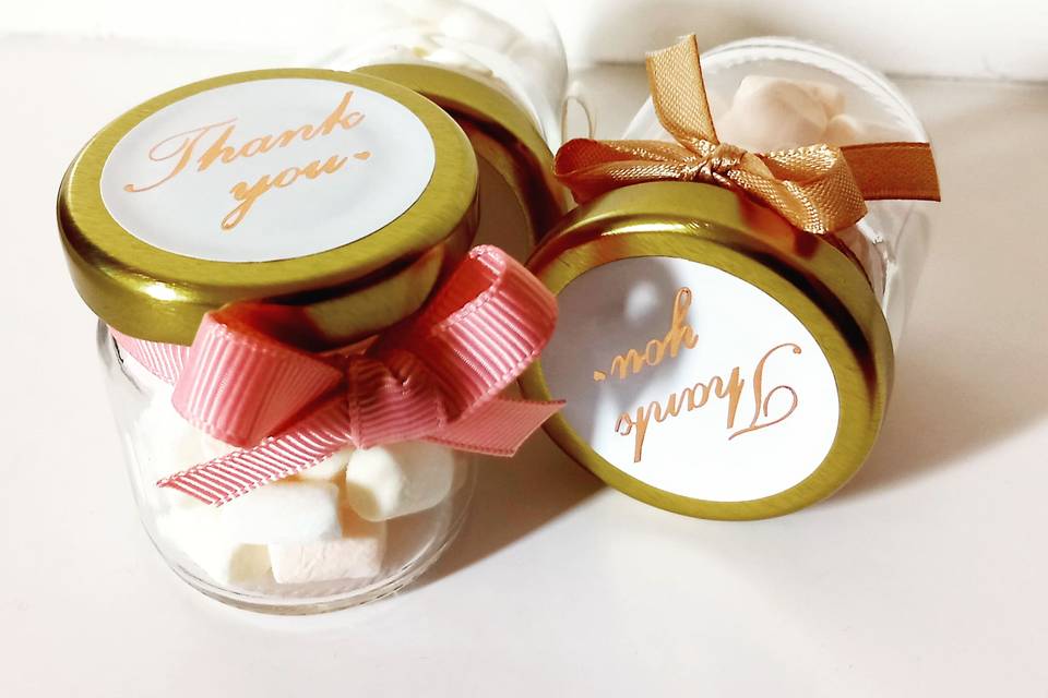 Sweet jar favours