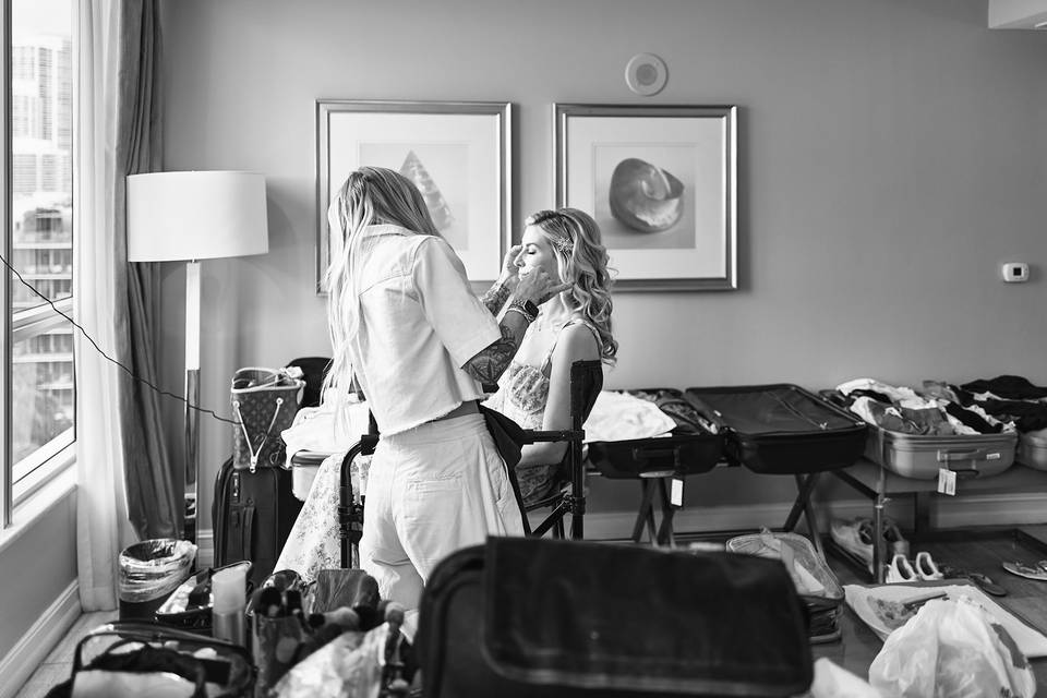 Miami Wedding Makeup Time