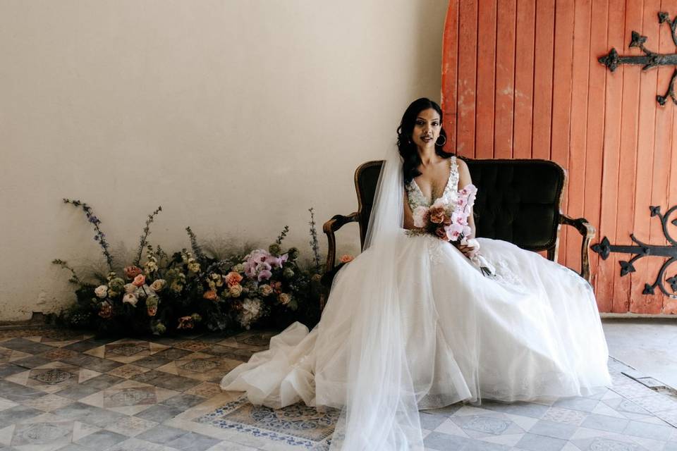 Bridal portrait