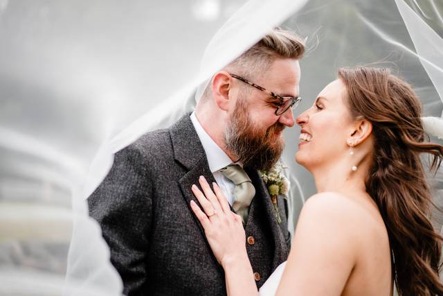 Neidpath Castle wedding