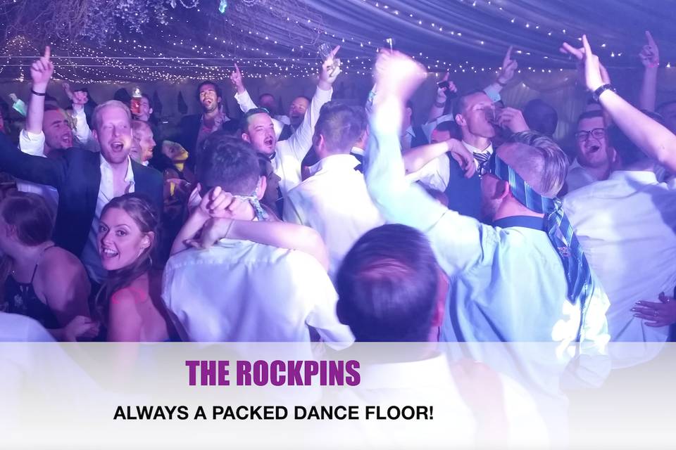Packed Dancefloor The RockPins