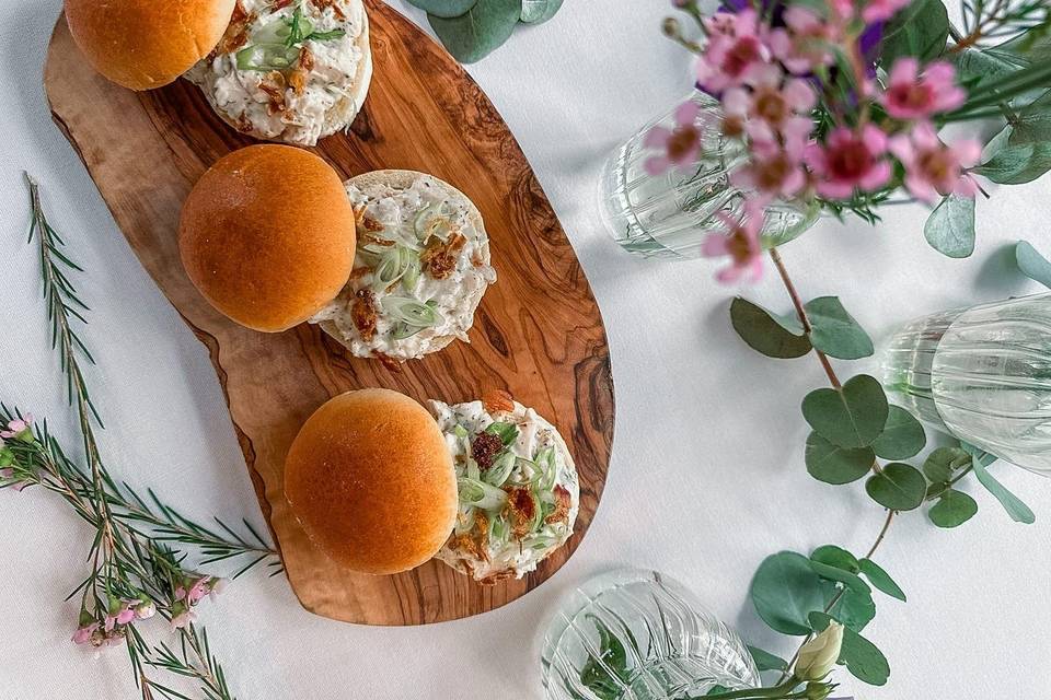 Mini brioche bun