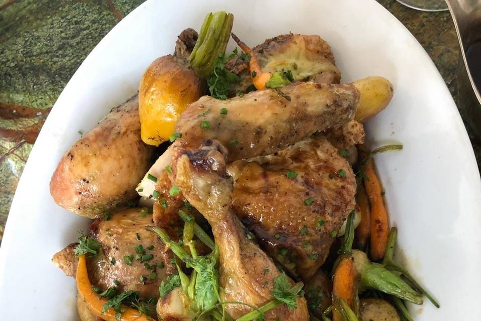 Roast chicken