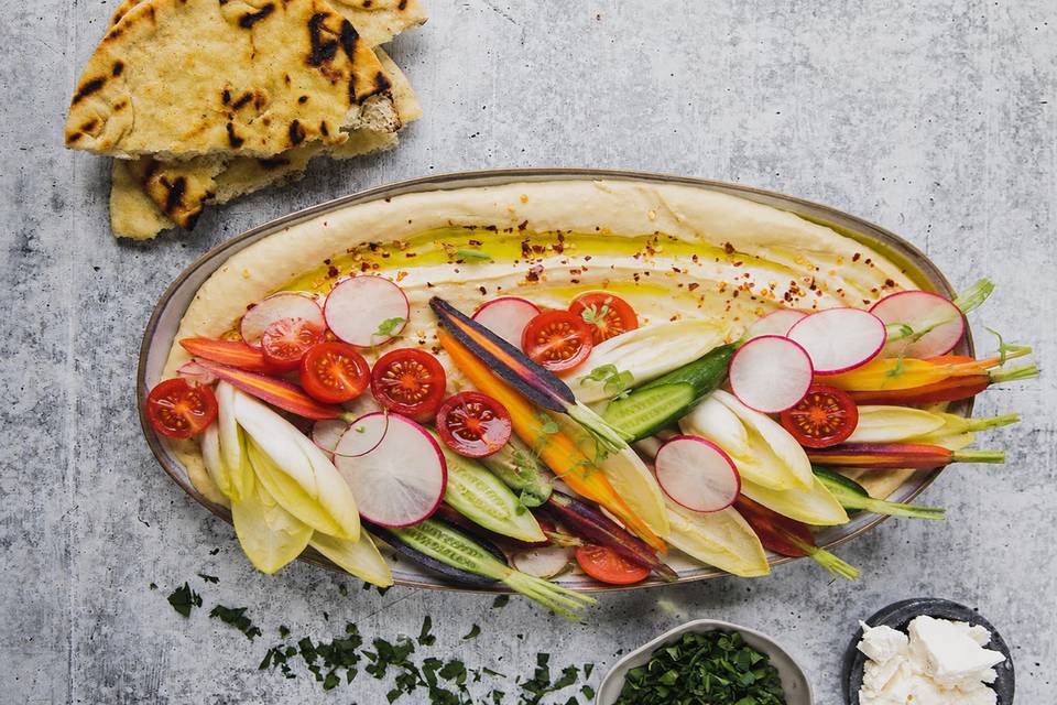 Hummus & crudites