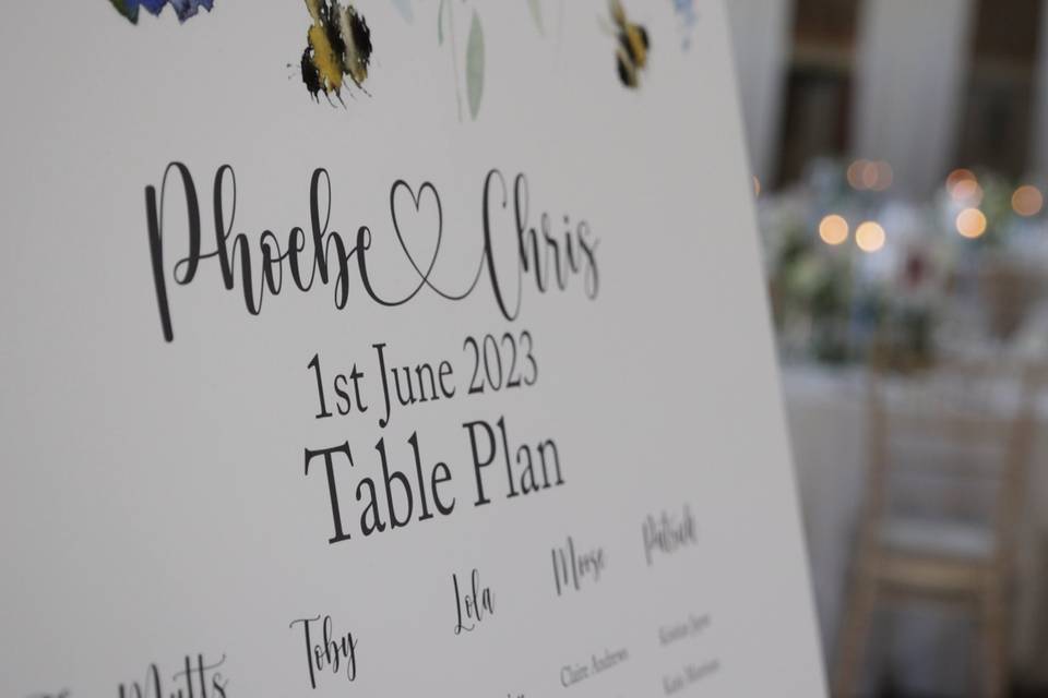 Table plan