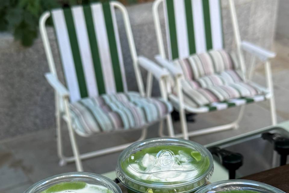 Iced Matcha Lattes