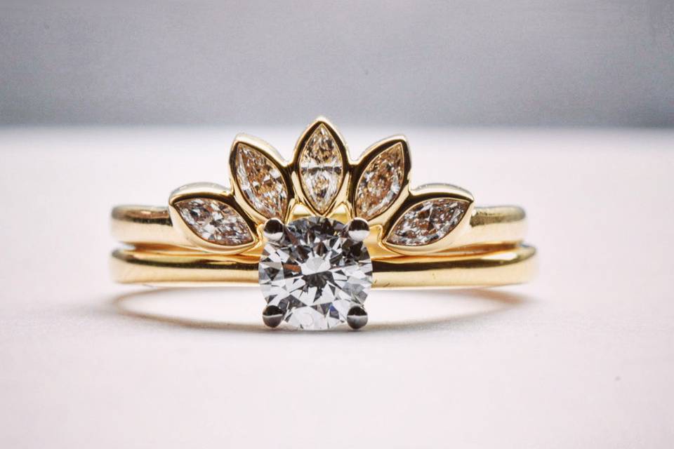 Wedding ring set
