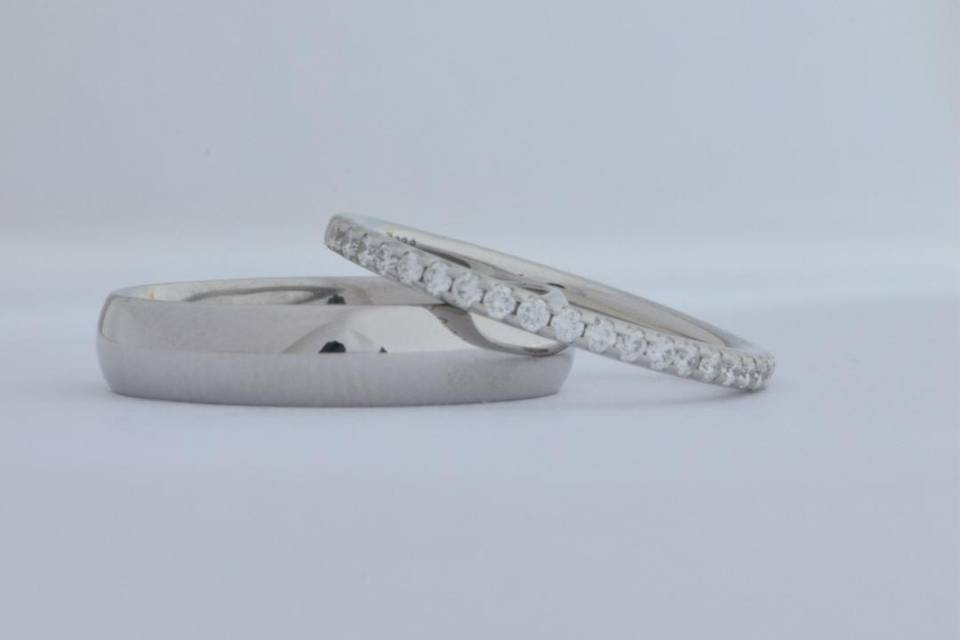Platinum wedding rings