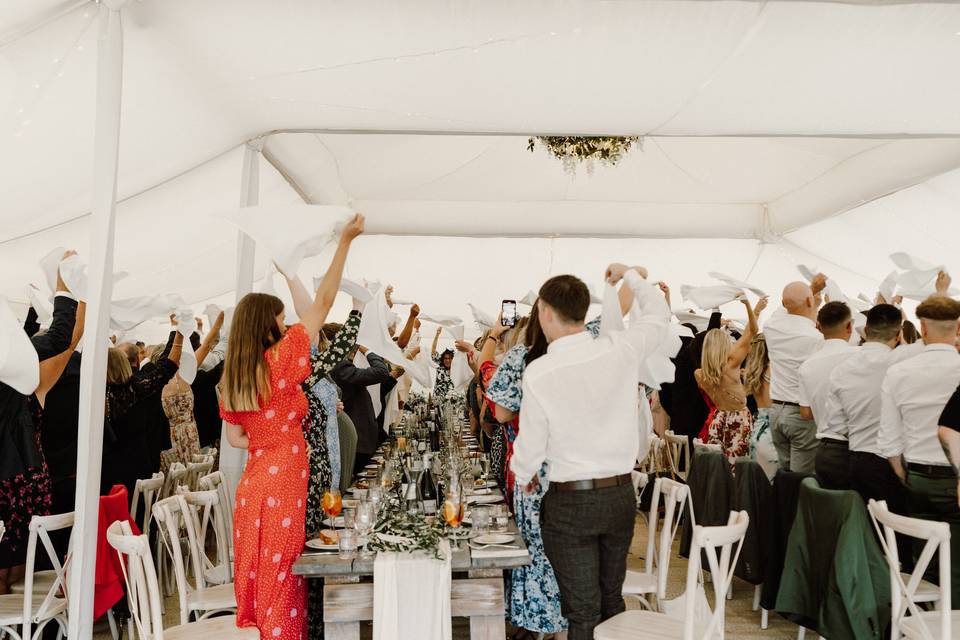 Bride & Groom arrival