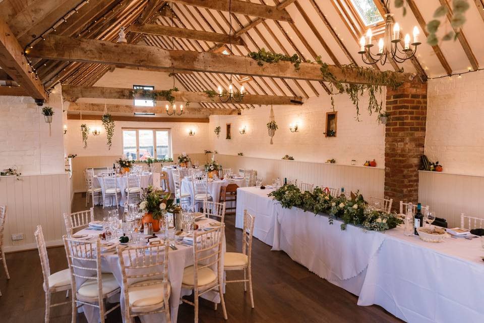 Rustic barn wedding